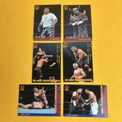 新日本プロレス トレーディングカード 2000 天山広吉 小島聡 テンコジ