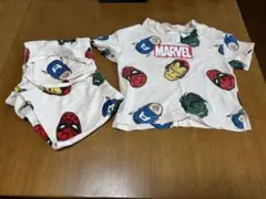 マーベルキャラクター Tシャツとショートパンツセット