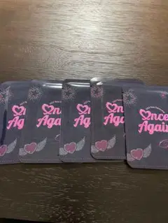 TWICE ONCE AGAIN トレカパック ラントレ 未開封5点