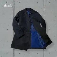 美品✨黒　トレンチコート　ライナーコート　アウター　ビジネス　3way 紳士服