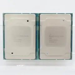 Intel Xeon Silver 4108 SR3GJ 2個　動作確認済み