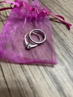 リング　シルバーとステンレス