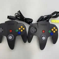 ニンテンドー64 コントローラー 2個セット
