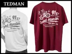 G② XL 24SS 美品 テッドマン 吸汗速乾 バイカーデビル 半袖 Tシャツ