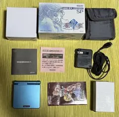 新約聖剣伝説マナブルー完品セット 新約 聖剣伝説 + ゲームボーイアドバンスSP マナ・ブルー
