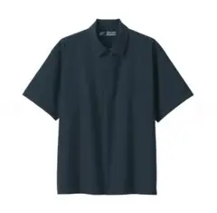 【無印良品】風を通す半袖布帛ポロシャツ