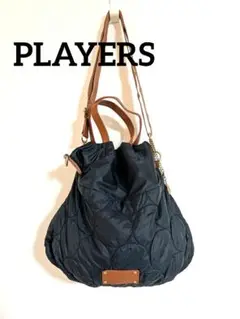 PLAYERS✨プレイヤーズ 自由が丘 2way トートバッグ ネイビー