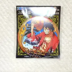 ルフィ 2017 海賊袋 缶バッジ 麦スト ワンピース ONE PIECE