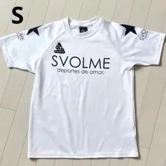 SVOLME スボルメ 半袖 Tシャツ 白 スポーツ Sサイズ