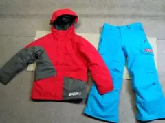 バートン BURTON スノーボード ウエア 上下 130 u3602h