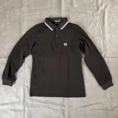 FRED PERRY ブラック ポロシャツ S 長袖