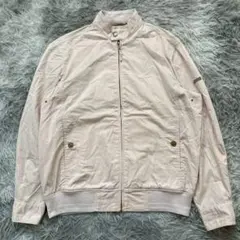 美品✨【CROCODILE】 薄いピンク ジャンパー ブルゾン 綿混