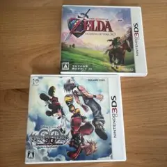 任天堂　3DS ソフトセット　ゼルダの伝説　キングダムハーツ