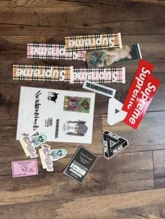 Supreme & Burberry NBHD WTAPSステッカーセット