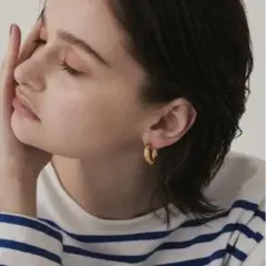 CENE ゴールド ブーケピアス