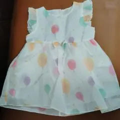 風船柄ベビー服
