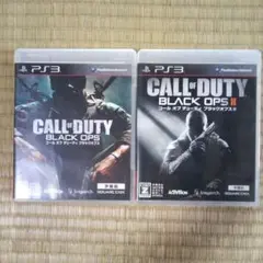 PS3ソフト　コールオブデューティブラックオプス1・2