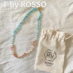 F by ROSSO 天然石MIXネックレス アーバンリサーチ ロッソ