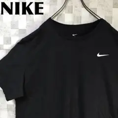 【即完モデル‼︎】NIKE◎ワンポイント スウォッシュ ブラック 大きめ A
