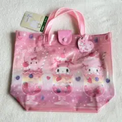 お値下げ❣️ マイメロディ　プールバッグ　ビーチバッグ　ビニールバッグ