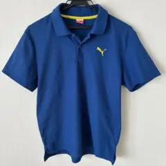 PUMA ポロシャツ　ブルー