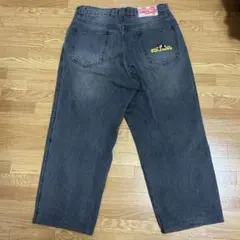 centimeter wide denim pants ブラック　M