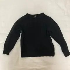 GU ブラック トレーナー 130サイズ