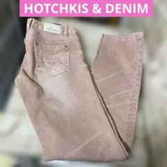 HOTCHKIS & DENIM ピンク　２６年前の品物ヴィンテージデニム M