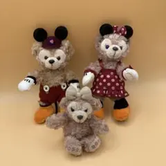 ダッフィとシェリーメイ！ 3点セット！