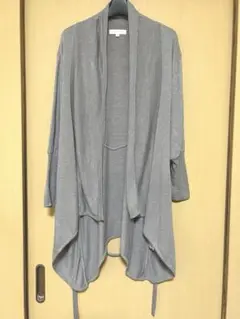 シトラスノーツCITRUSNOTES アシメトリー カーディガン グレー S