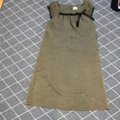 IKUKO ナイロン製　ノースリーブワンピース2