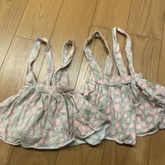 紐付きスカート100