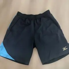 Mizuno ハーフパンツ Lサイズ 黒/青