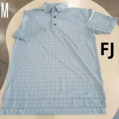FJ チェック柄 ポロシャツ