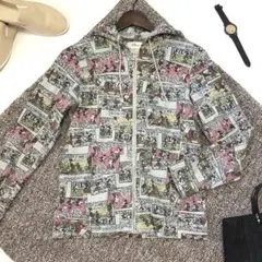 【Disney】おしゃれキャラクターパーカー フード レディース