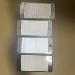 iPhone 6 シルバー・スペースグレー・ゴールド セット 4台