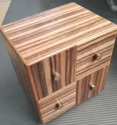 和風　二段小物入れ　昭和レトロ