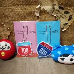 鈴村健一　大阪／横浜　ROOTS　ワッペンキーホルダー　マスコット（中古）おまけ