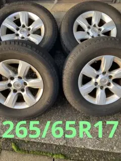 TOYOTA プラド 265/65R17 4本セット Michelin