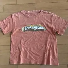 patagonia キッズ Tシャツ ダークオレンジＸＳ　5-6歳用