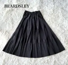 BEARDSLEY ビアズリー　プリーツティアードスカート　ブラック