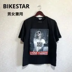 BIKESTAR エンボスプリントTシャツ カットソー ユニセックス 黒 M