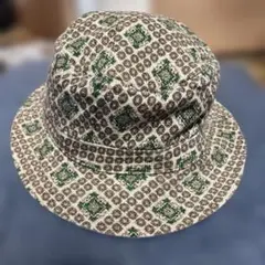 日本製帽子ブランド【ラカル】ポケッタブルバケットハット 柄＆無地リバーシブル仕様