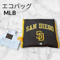 新品MLB エコバッグ　コンパクト　大きめ　使いやすい