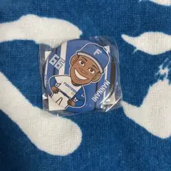 万波中正選手 缶バッジ