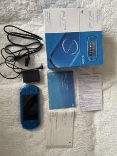 Sony PSP3000 青色 本体 + 付属品