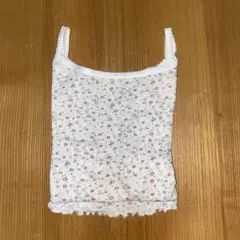 【Spick & Span】スピック&スパン 小花柄キャミソール　綿100%
