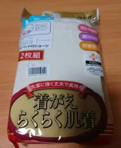 グンゼ　吸水パッド付ショーツ　パンツ　新品　2枚組　Ｌサイズ