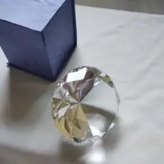 ダイヤモンド　オブジェ 箱付き　インテリア　素材不明