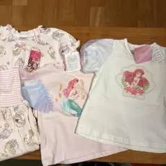新品アリエル　Tシャツ パジャマ　90cm 95cm まとめ売り　プリンセス